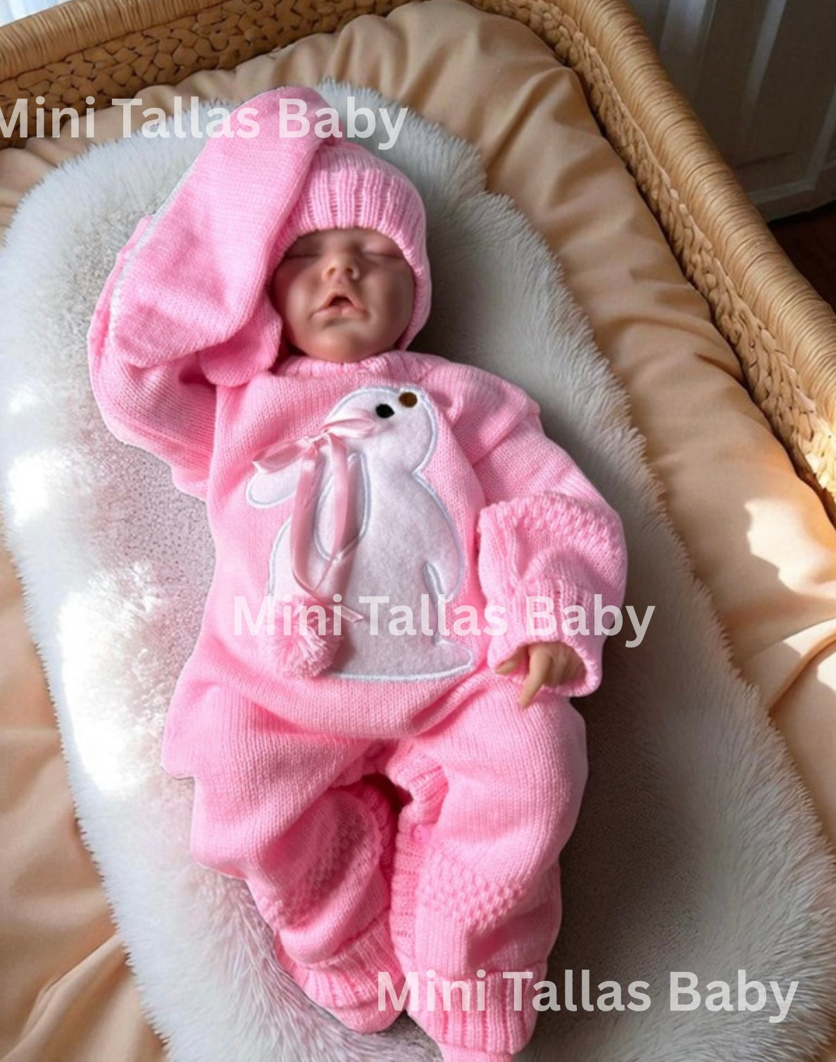 Conjunto de conejita Talla 0-3 meses