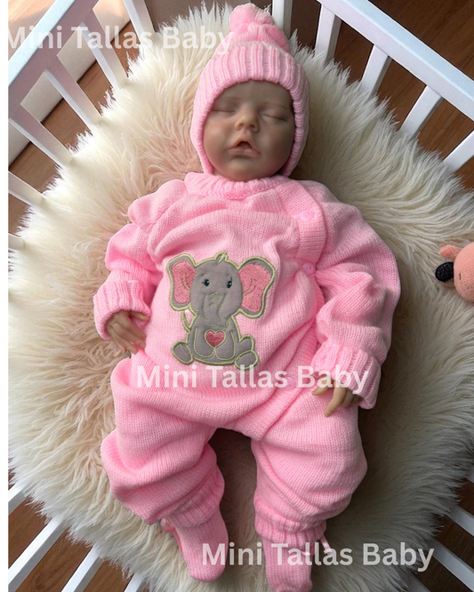 MAMELUCO ELEFANTE ROSADO