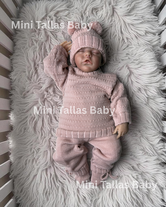 Conjunto liso talla 0-3 meses