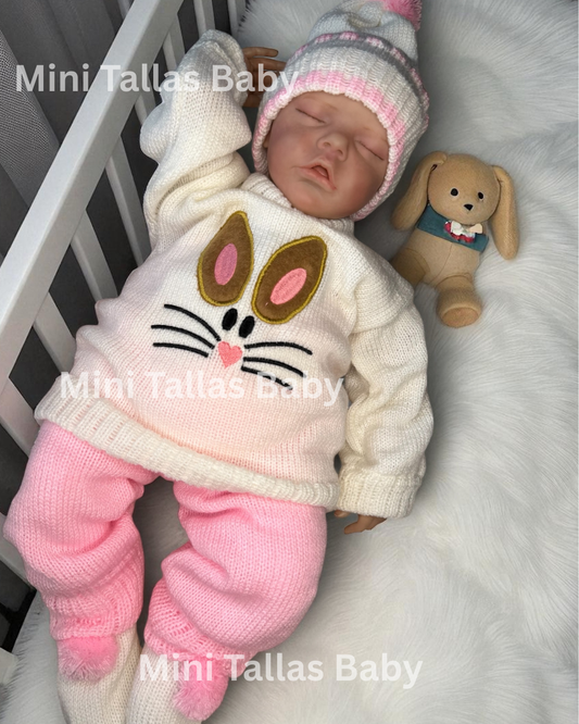 CONJUNTO ROSA DE CONEJITO