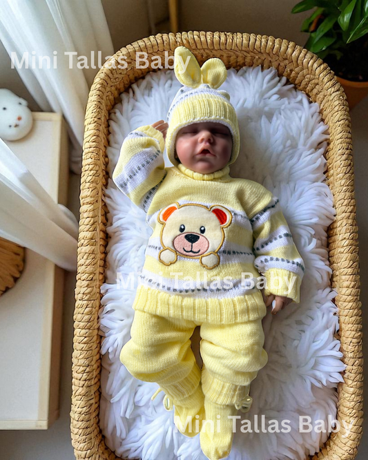 CONJUNTO AMARILLO DE OSO