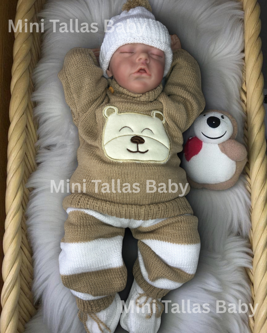 Conjunto de osito Talla 0-3 meses